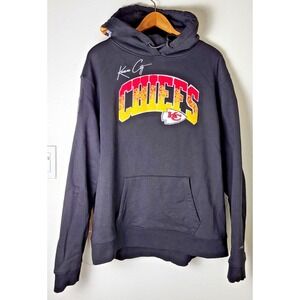 Kansas City Chiefs Super Bowl LIV 2020 100% Cotton Sz XL Hooded Sweatshirt Patch